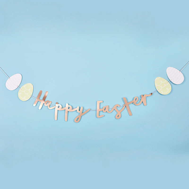 Bunting - HBHE110 - Happy Easter Banner - Happy Easter Banner - Party Supplies - Whistlefish