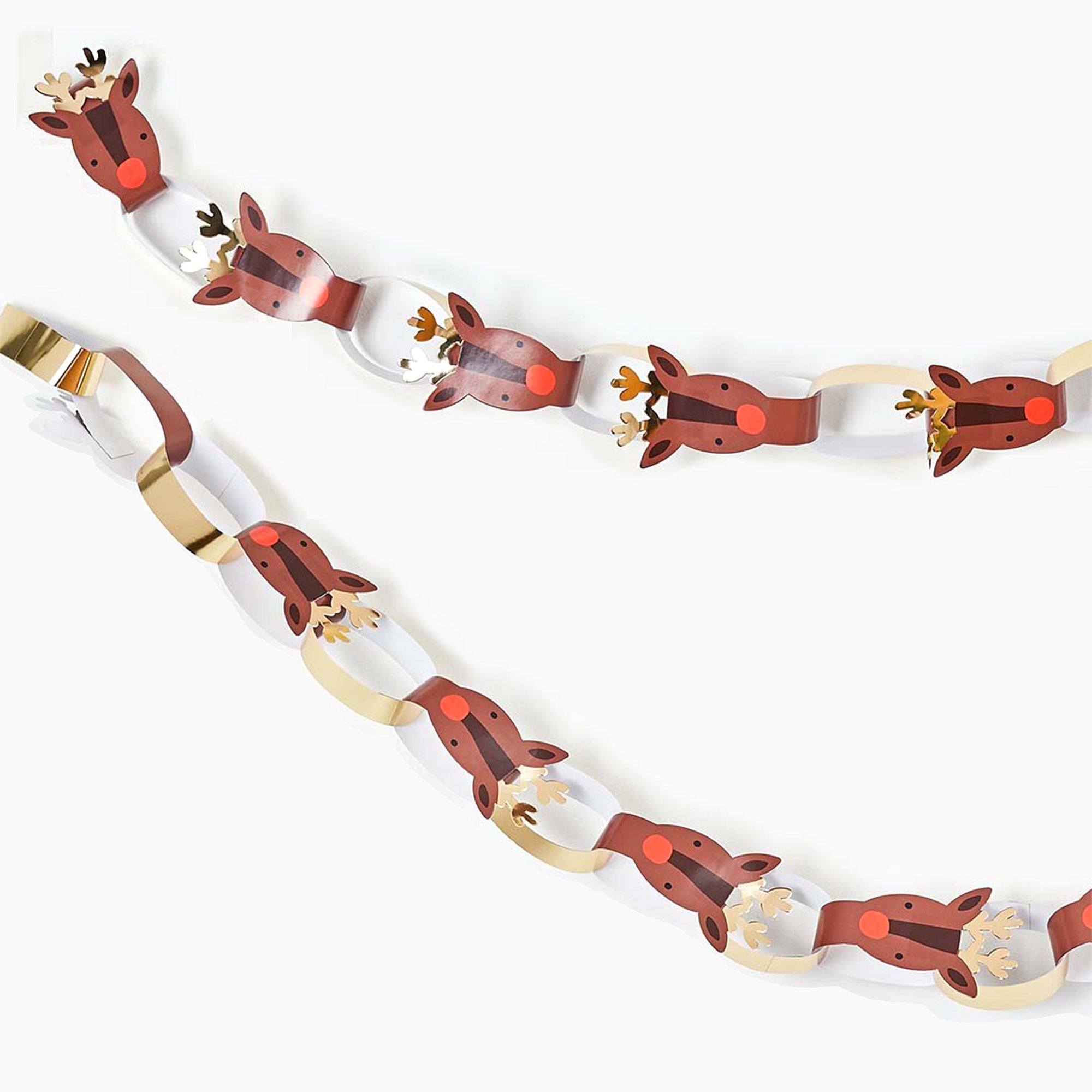 Bunting-HBMC102 - Reindeer Paper Chains-Hootyballoo