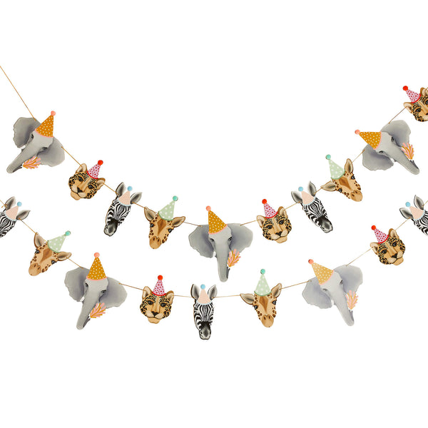 Bunting - HBPA101 - Party Animal Card Garland - Party Animal Card Garland - Whistlefish