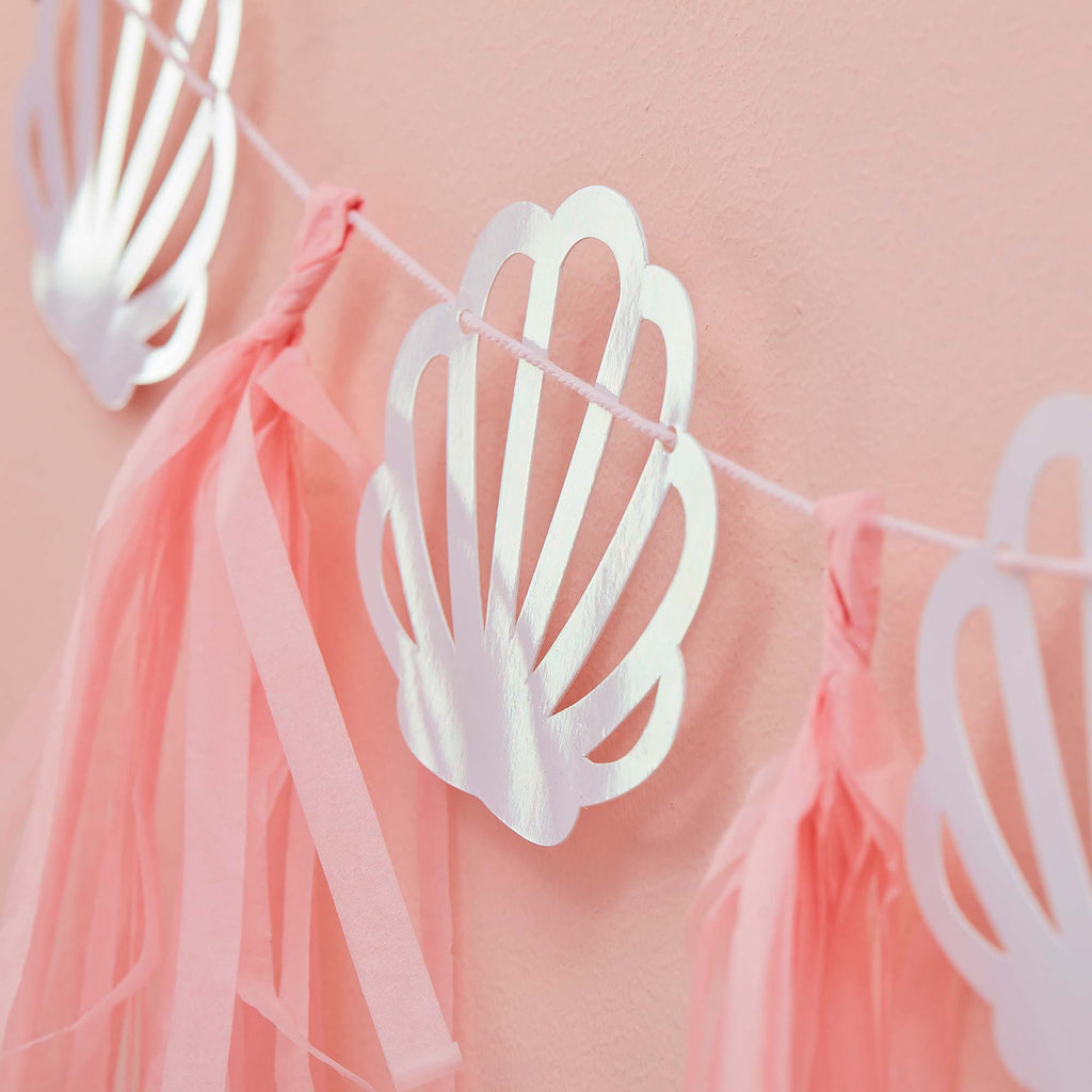 Bunting-MER-114 - Mermaid Magic Tassel Garland-Whistlefish