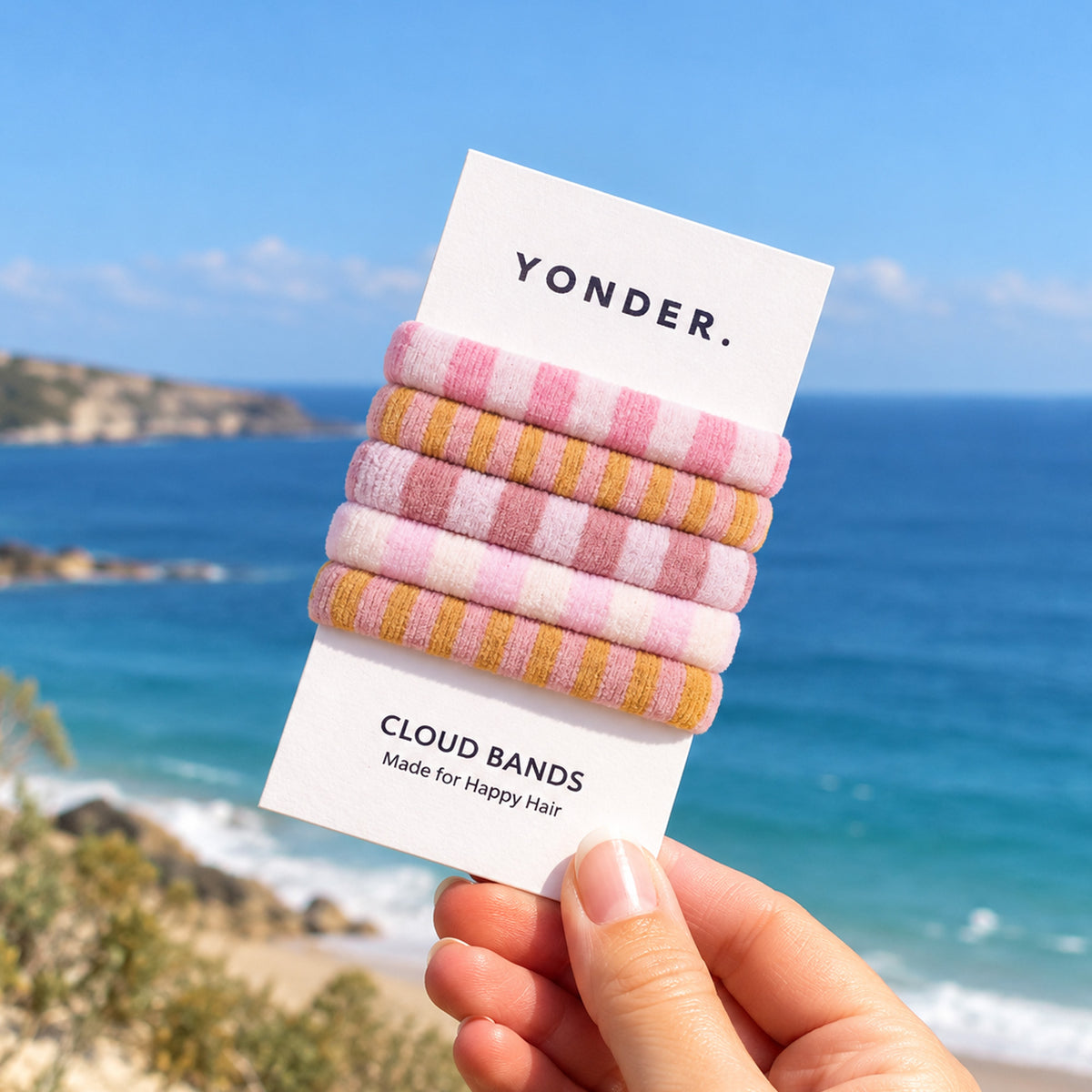 Skinny Cloud Bands Soft Pink - Whistlefish
