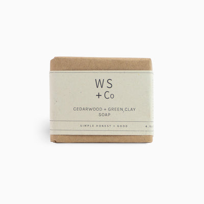 Cedarwood + Green Clay Soap - Whistlefish