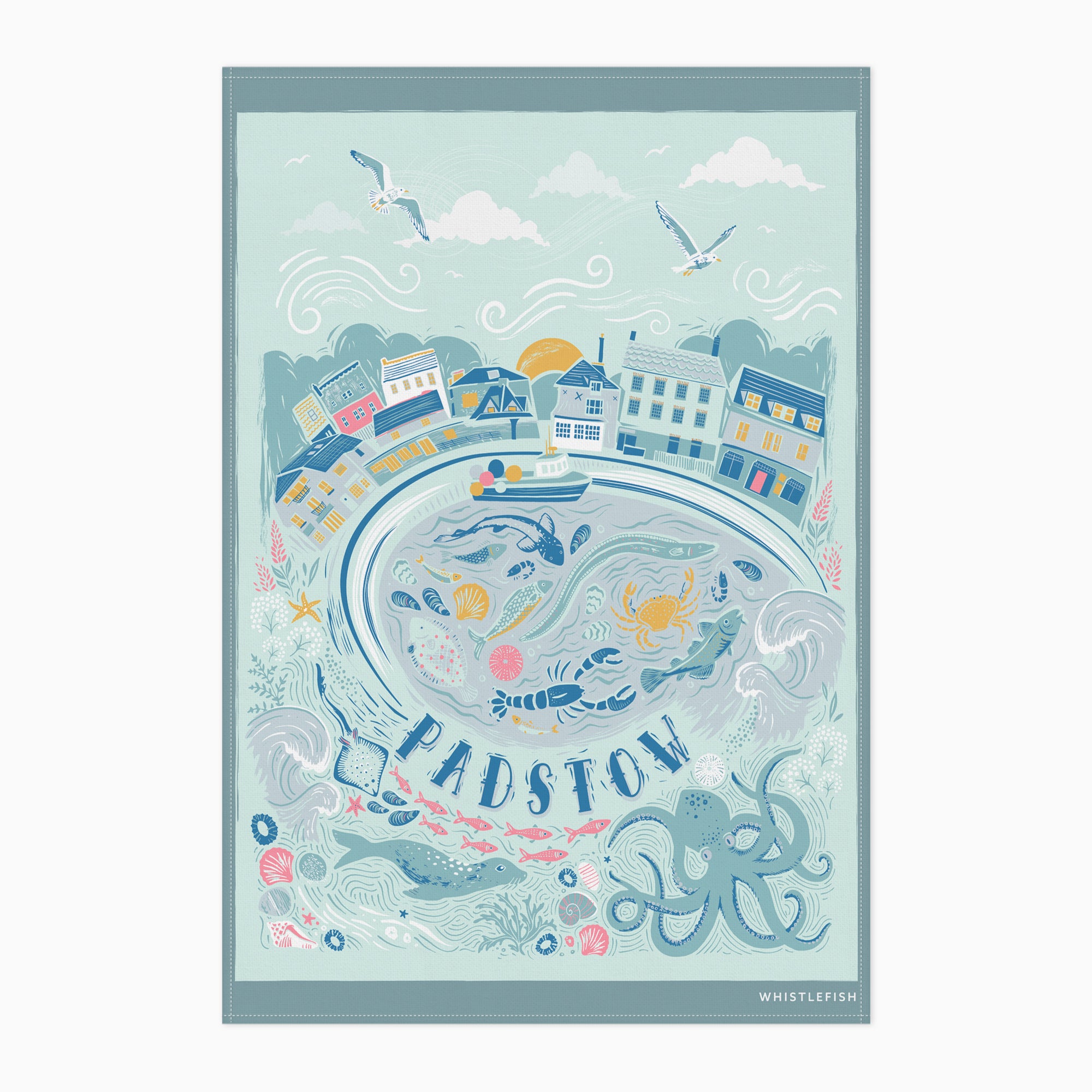 CO13TT Padstow Tea Towel