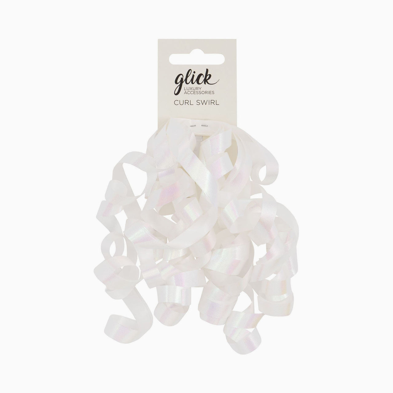 Ribbon-CS10 - White Curl Swirl-Glick