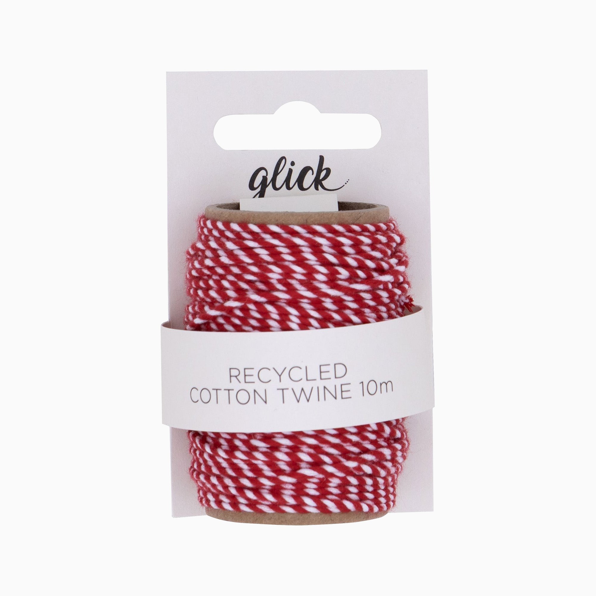 CT20 - 10m Recycled Cotton Red Twine