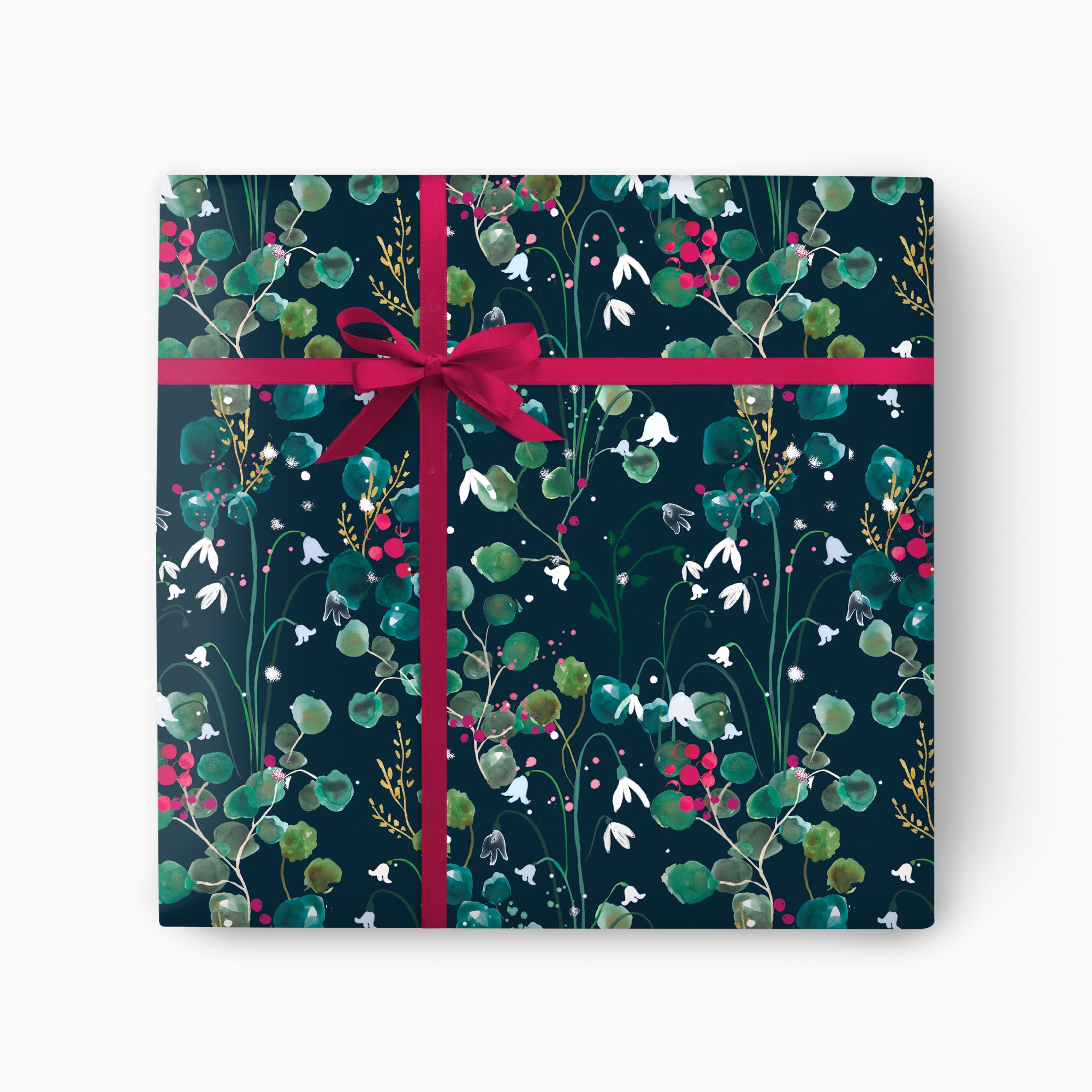 CWP049 - Festive Foliage Christmas Wrapping Paper
