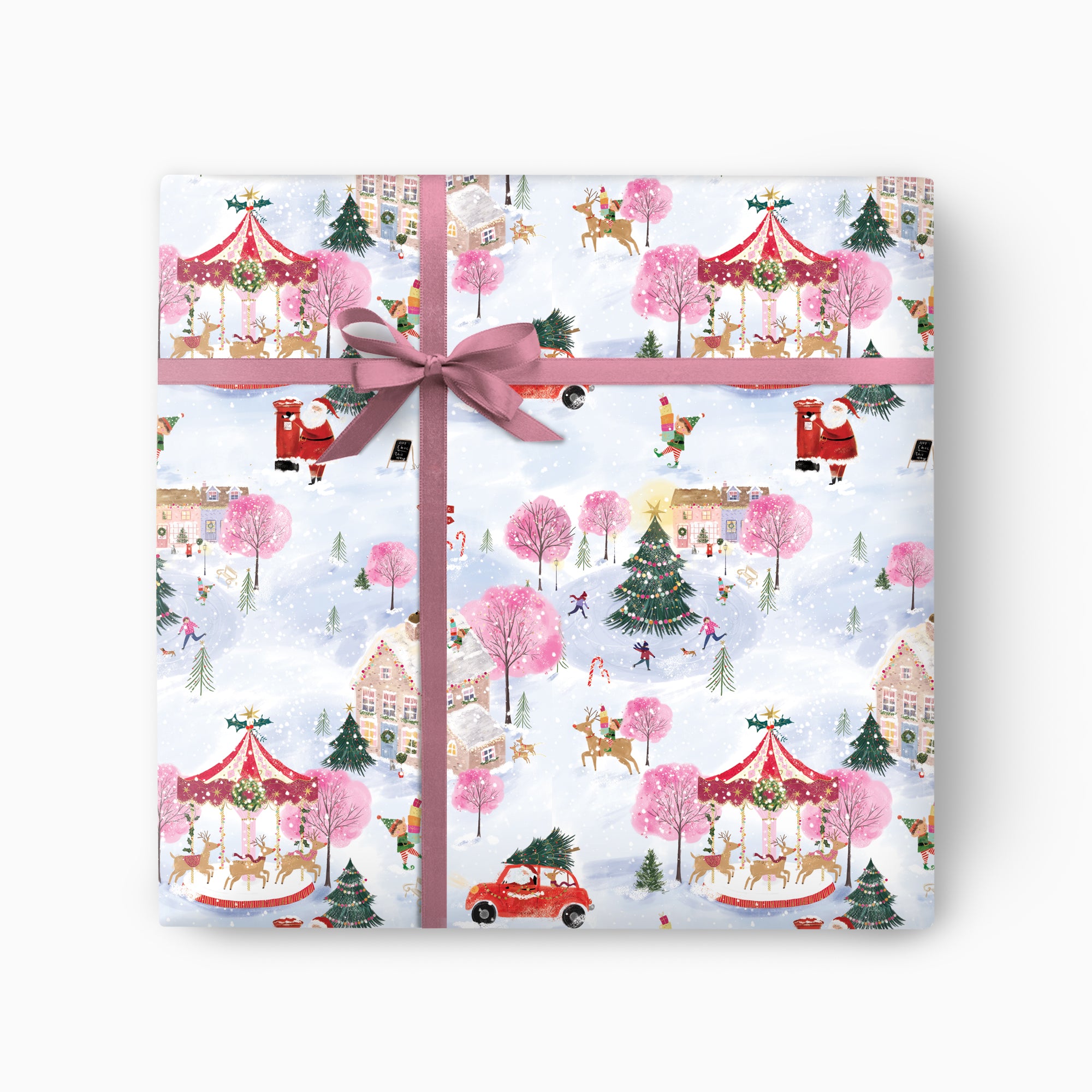 CWP061 - Sugar Plum Christmas Wrapping Paper
