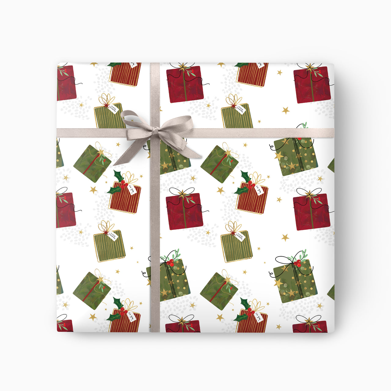 CWP064 - Festive Presents Christmas Wrapping Paper