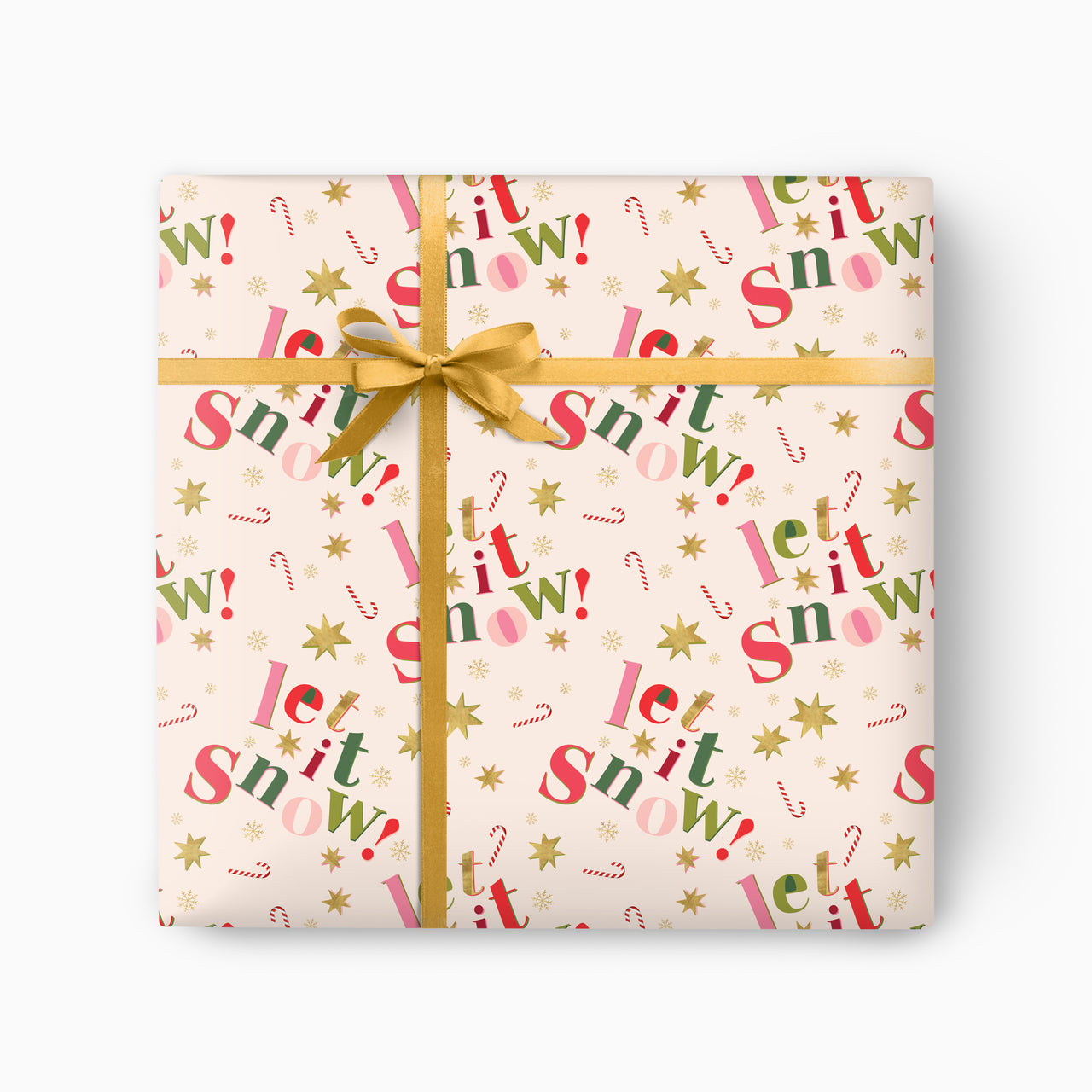 CWP066 - Let It Snow Christmas Wrapping Paper