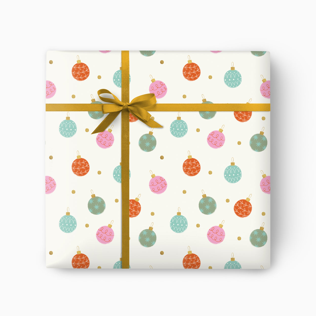 CWP068 - Lil Baubles Christmas Wrapping Paper