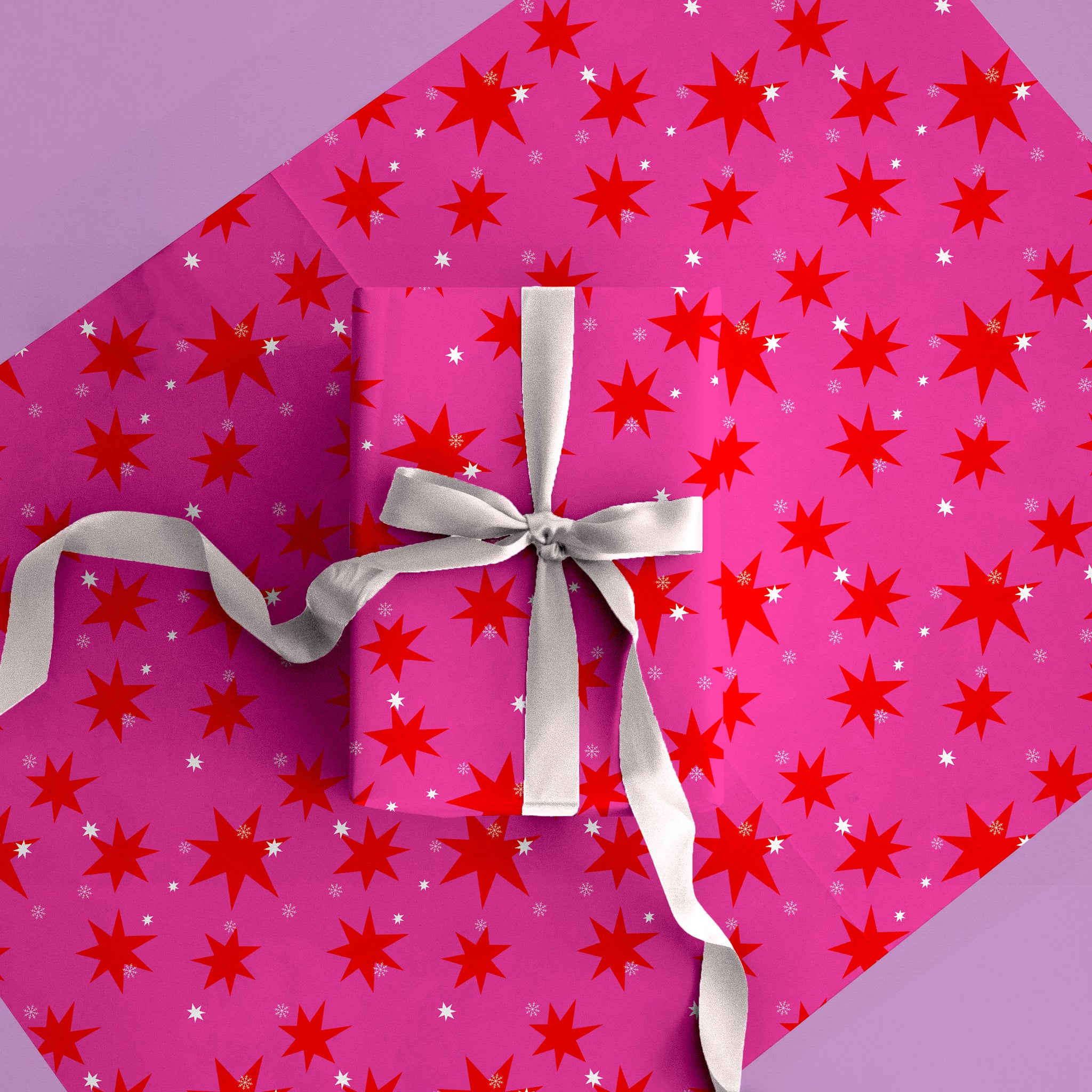 Bright Stars Christmas Wrapping Paper - Whistlefish