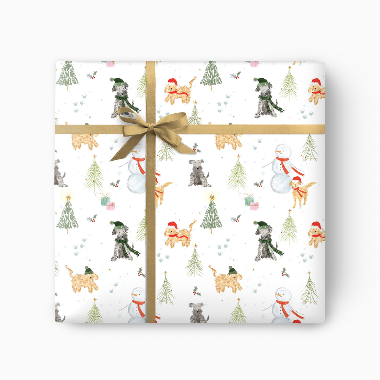 CWP077 - Scruffy & Co Christmas Wrapping Paper