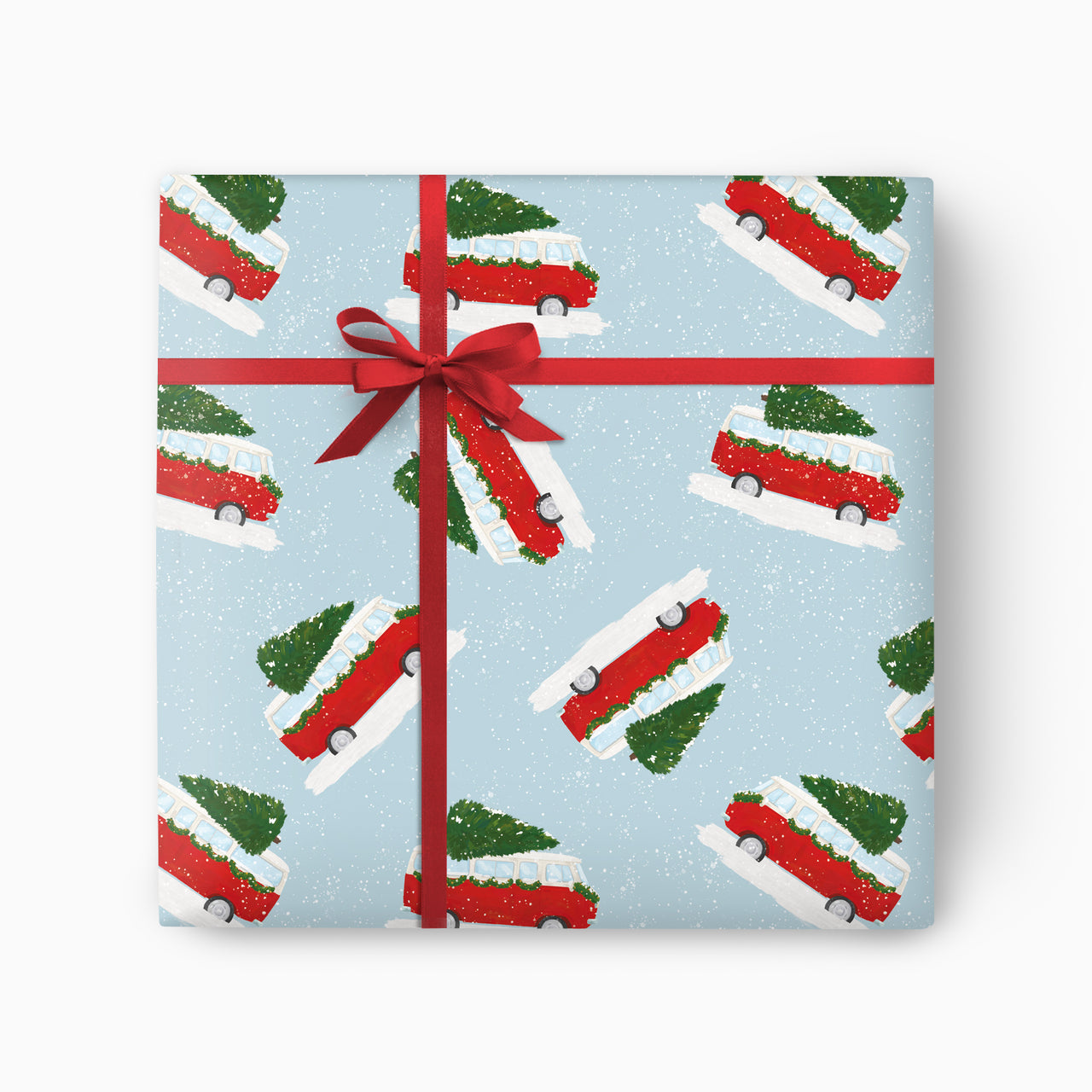 CWP082 - Camper Christmas Wrapping Paper