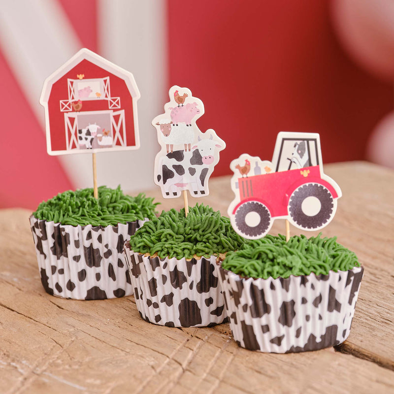 Cake Topper-FA-105 - Farm Scene cake toppers-Whistlefish