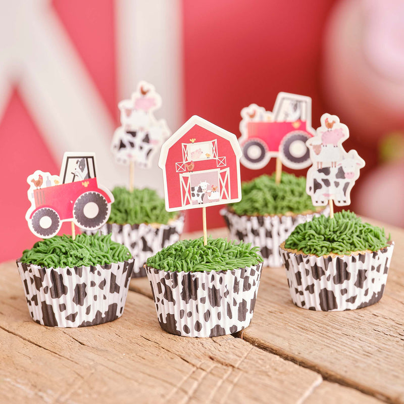 Cake Topper-FA-105 - Farm Scene cake toppers-Whistlefish