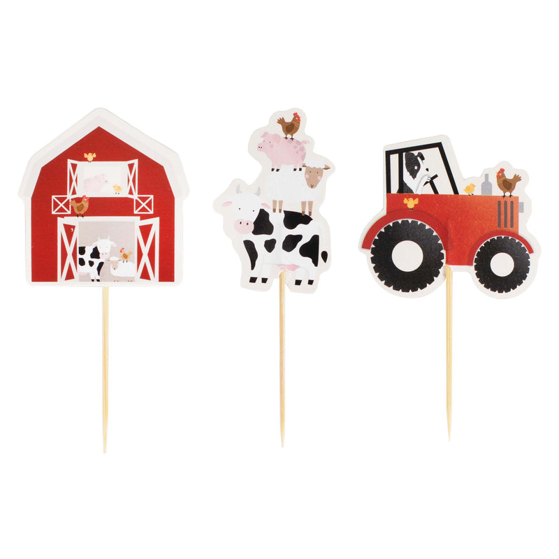 Cake Topper-FA-105 - Farm Scene cake toppers-Whistlefish