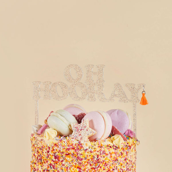 Cake Topper - HBBC101 - Oh Hooray Cake Topper - Oh Hooray Cake Topper - Whistlefish
