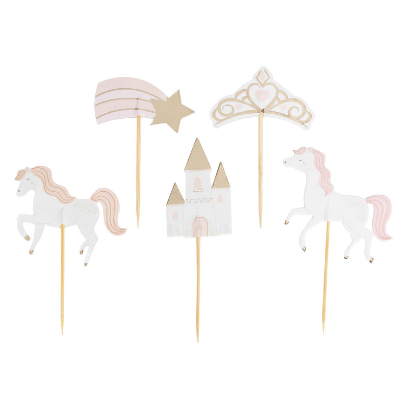 Cake Topper-PC-106 - Princess Cupcake Toppers-Whistlefish