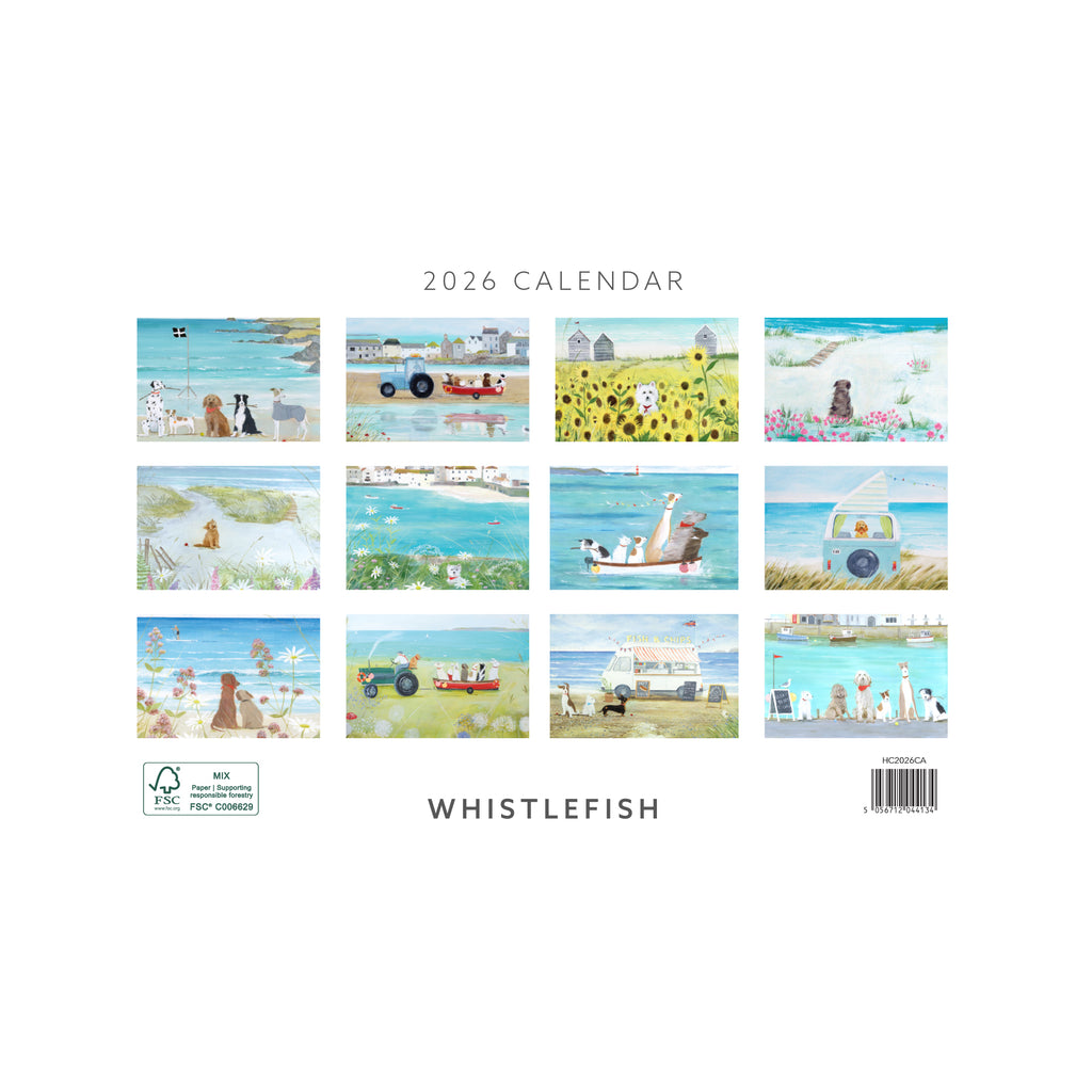 Calendar-HC2026CA - Hannah Cole 2026 Calendar-Whistlefish