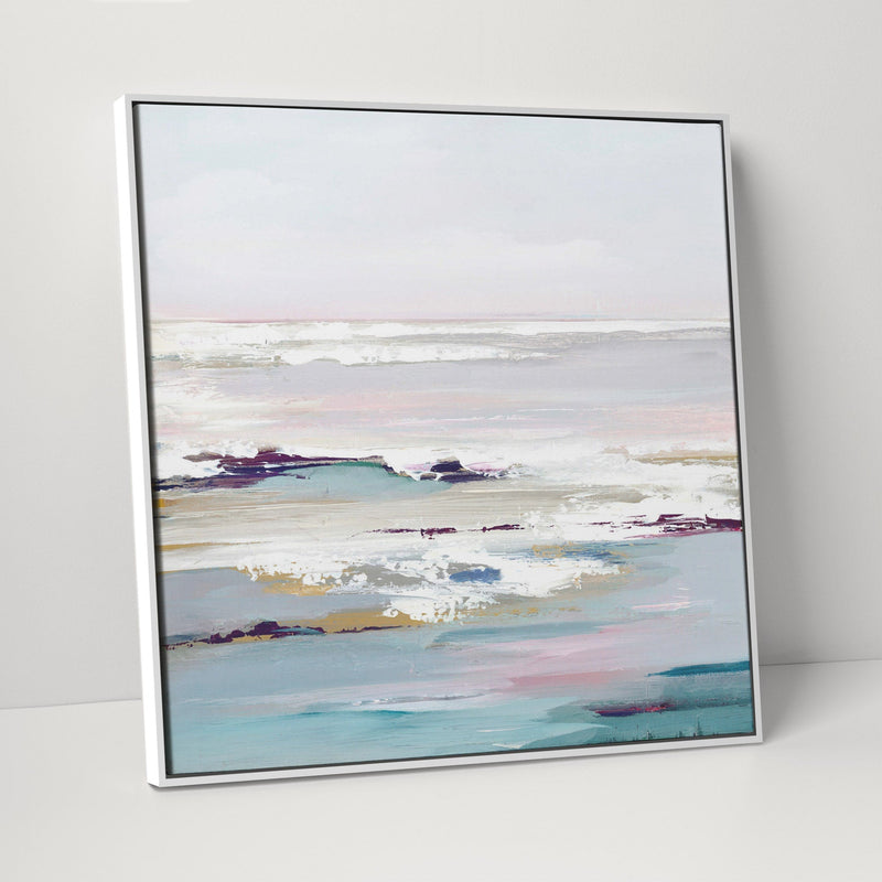 Canvas-AK09958 - Purple Tides Framed Canvas Print-Whistlefish