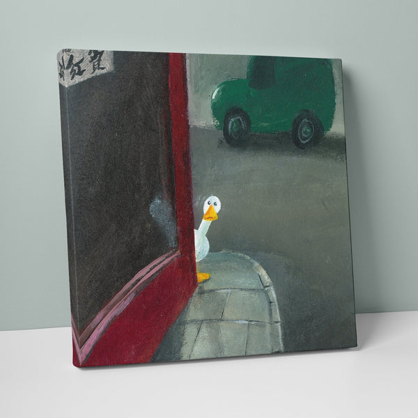 Canvas-GPC01 - Peeking Duck Canvas-Whistlefish