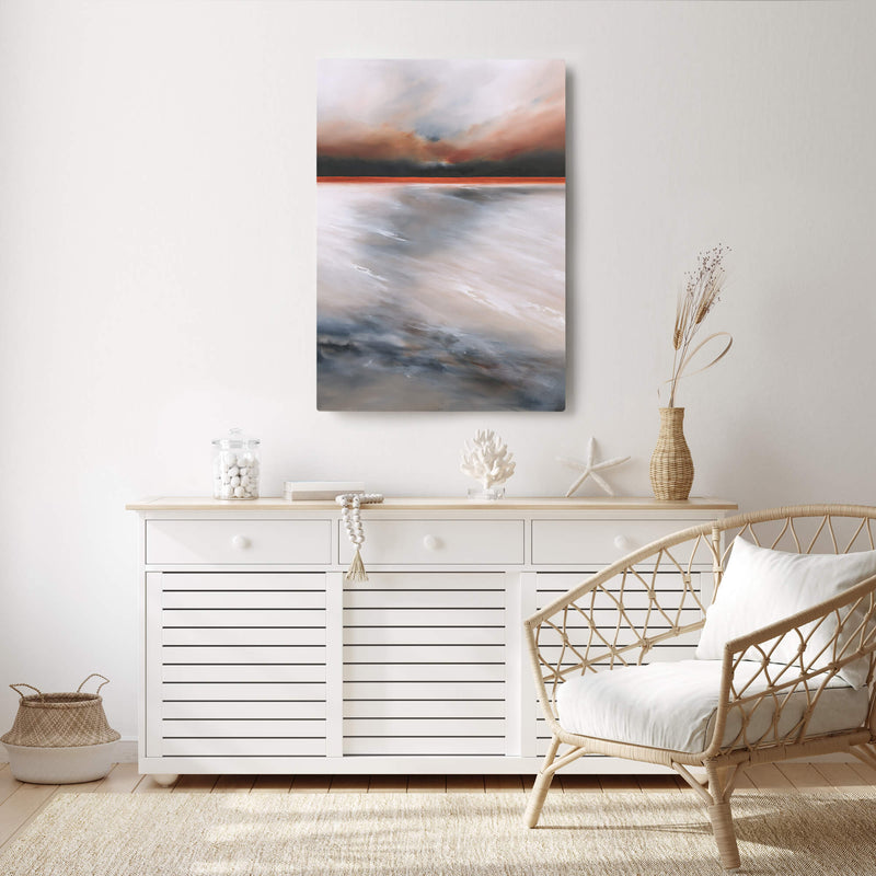 Canvas-ICC102 - Seascape Abstract Dust Storm-Whistlefish