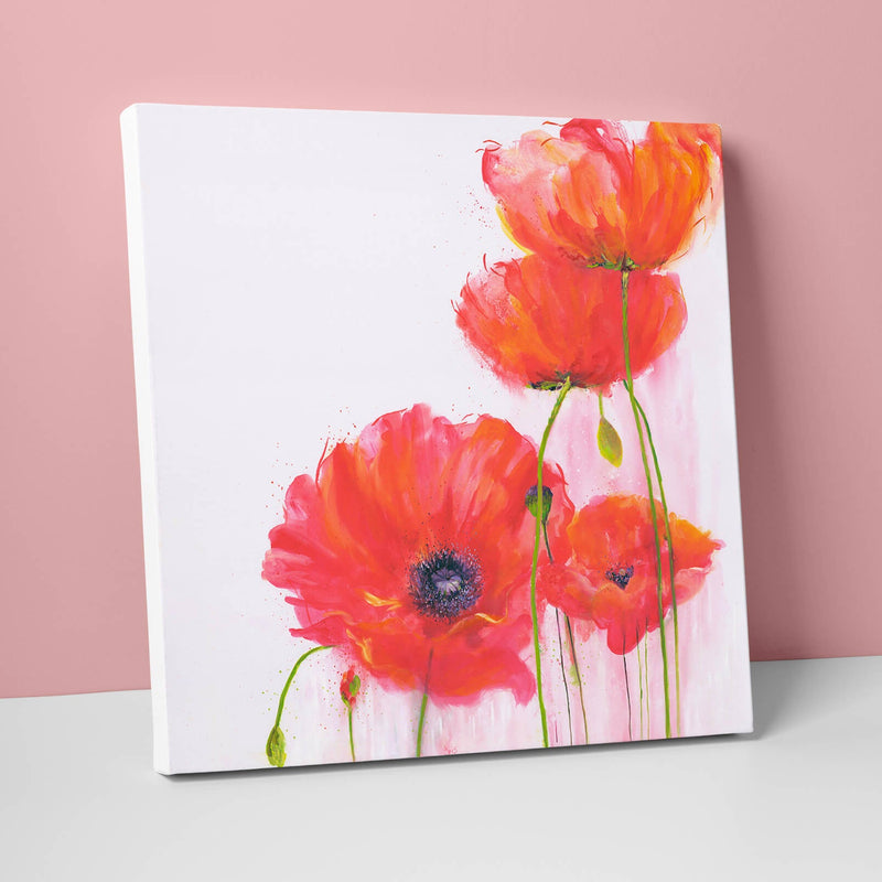 Canvas-ICC24 - Red Poppies Canvas-Whistlefish