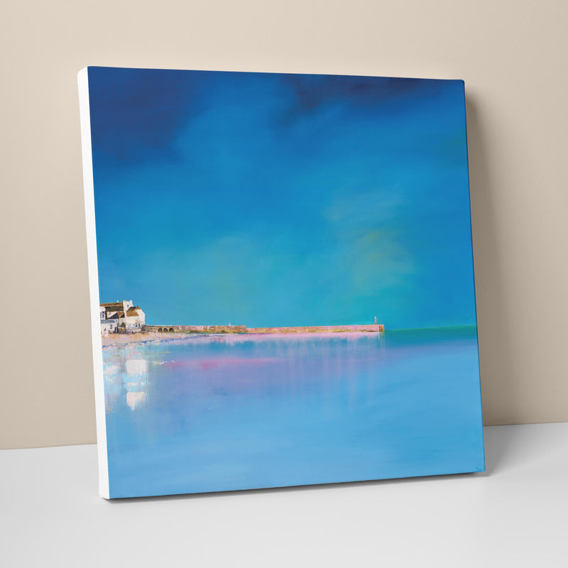 Canvas-ICC38 - Turquoise Waters, St Ives Canvas-Whistlefish