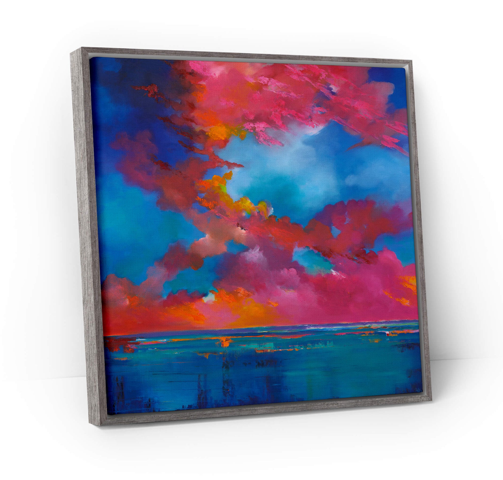 Canvas-ICC60F - Heatwave Large Framed Canvas-Whistlefish