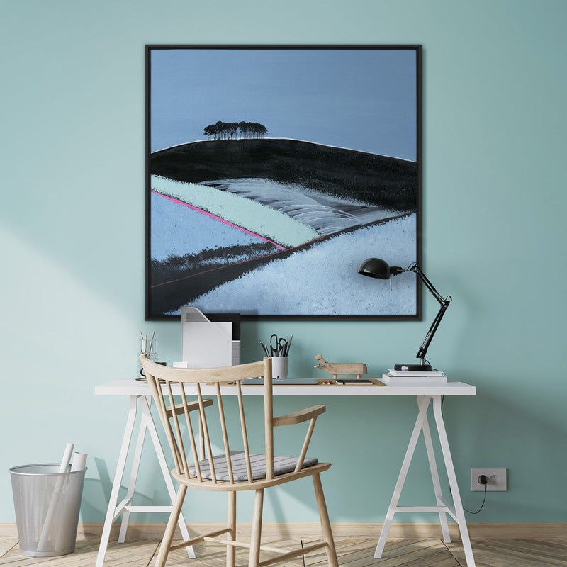 Canvas-ICC80F - Moonshine Cooksworthy Knapp Framed Canvas-Whistlefish