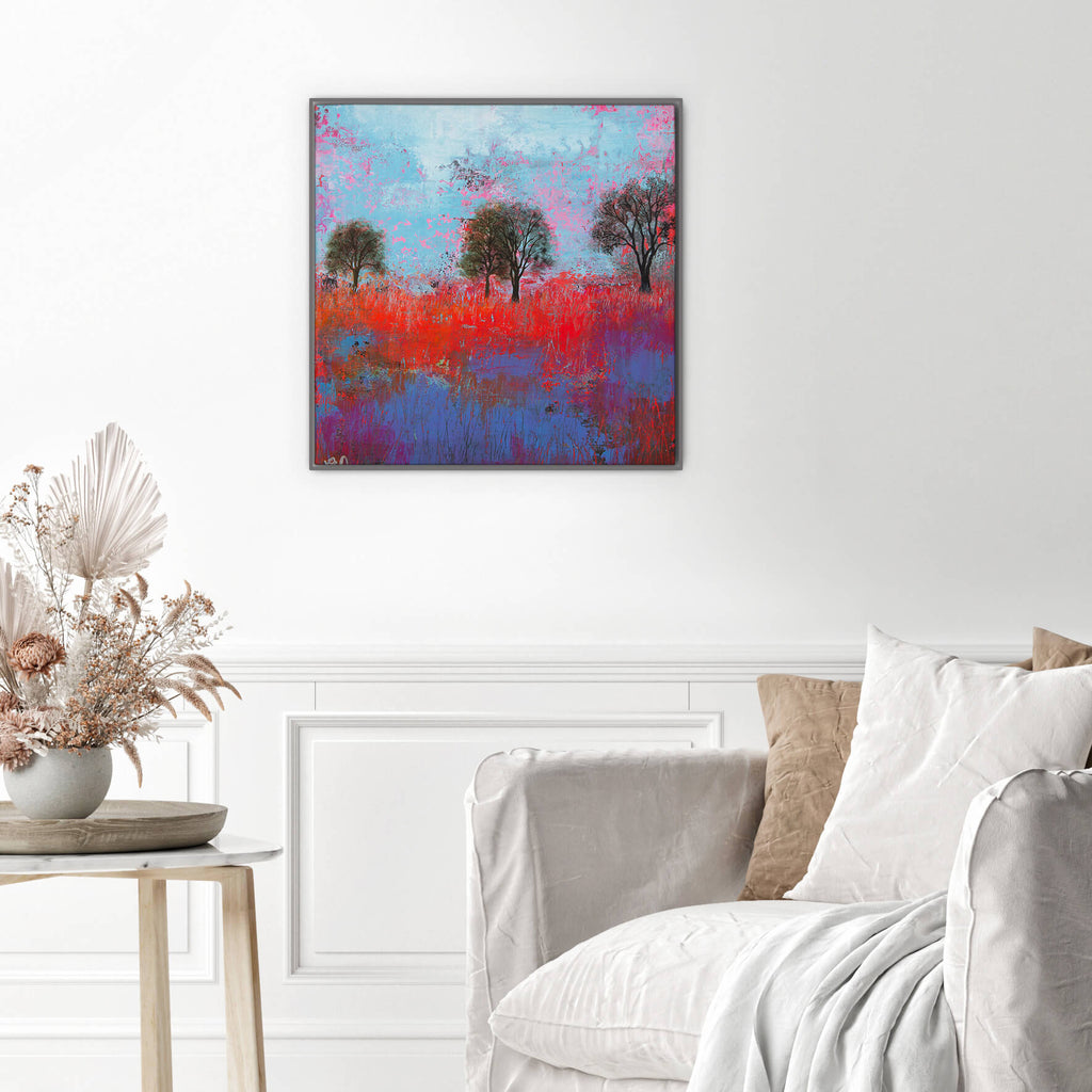 Canvas-JSC13F - My Colourful World Framed Canvas-Whistlefish