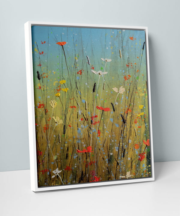 Framed Canvas - JSC21F - Summer Meadow Large Framed Canvas - Summer Meadow Large Framed Canvas - Whistlefish