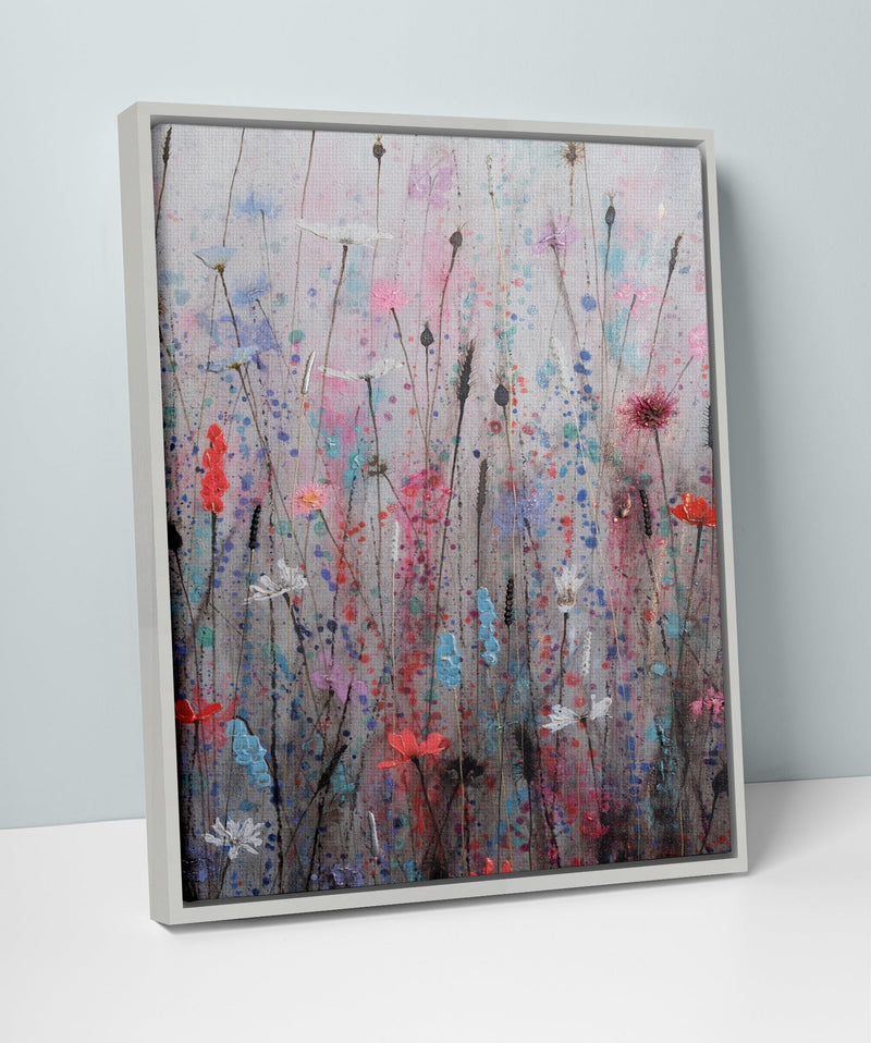 Framed Canvas - JSC24F - Pink Mist Large Framed Canvas - Pink Mist Large Framed Canvas - Whistlefish