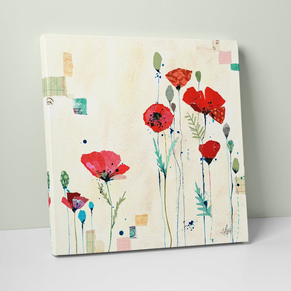 Canvas-LPC15 - Poppies Canvas-Whistlefish