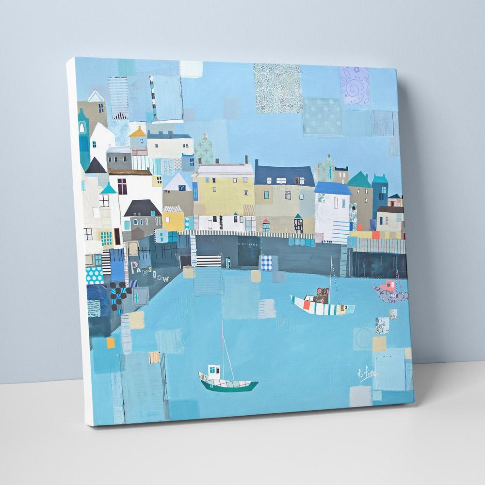 Canvas-LPC19 - Patchwork Padstow Canvas-Whistlefish