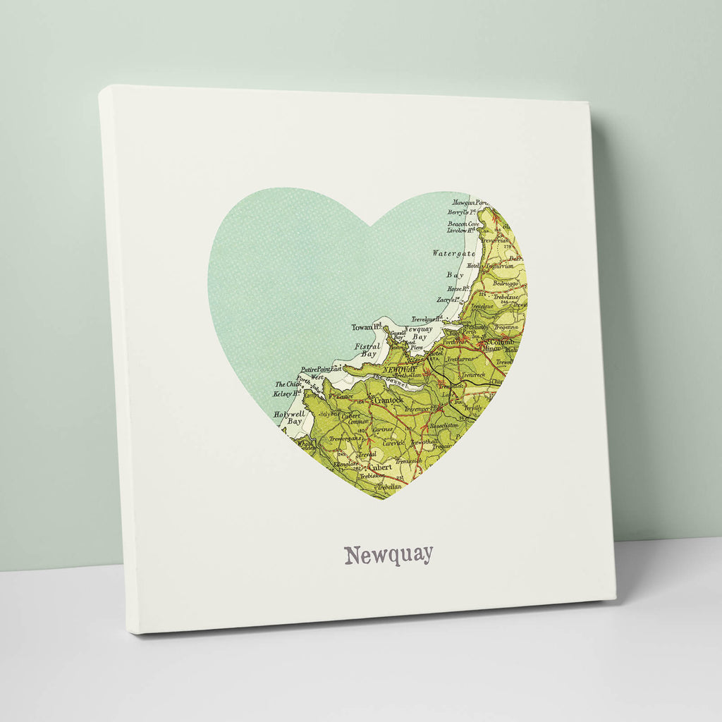 Canvas-RSC05 - I Love Newquay Canvas-Whistlefish