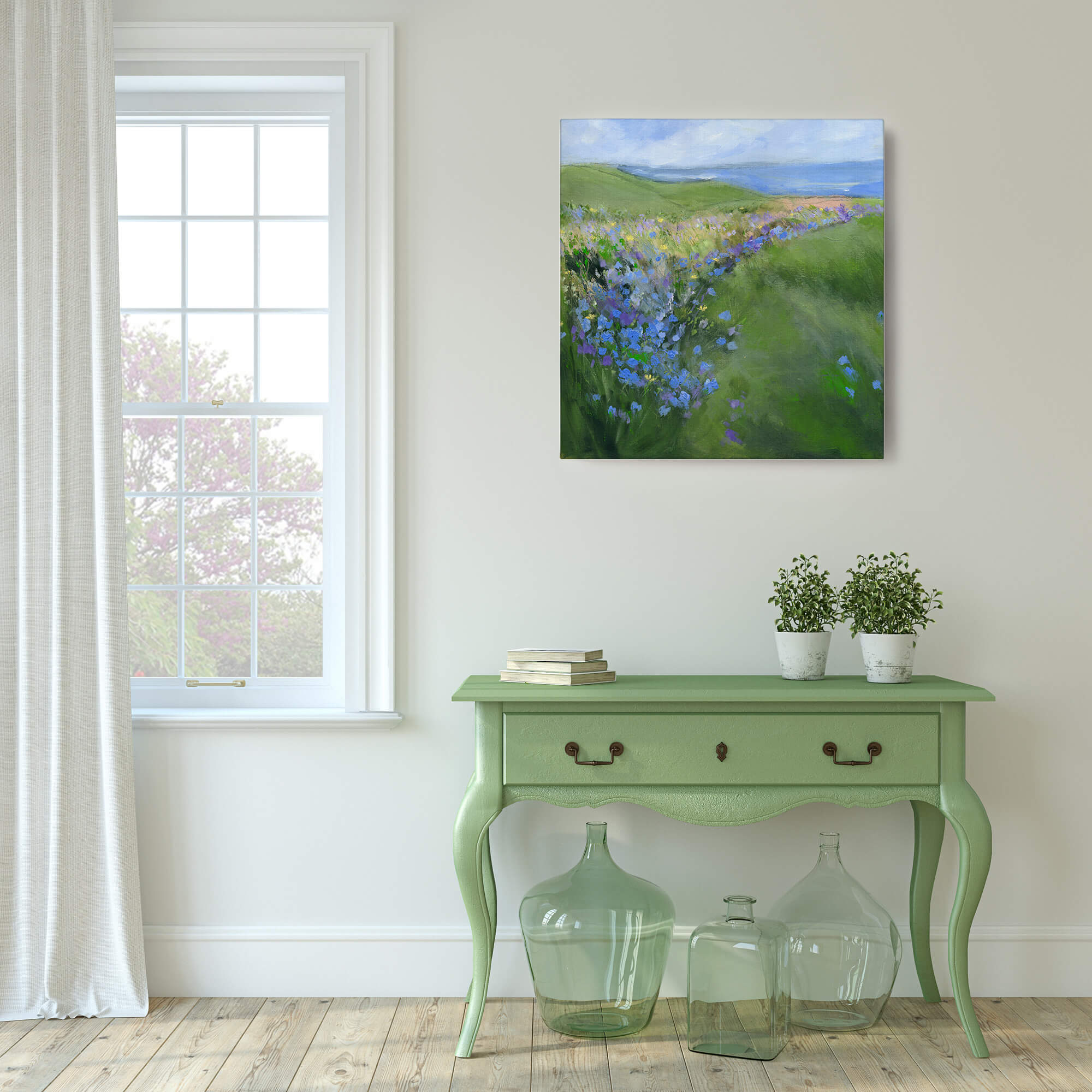 Canvas-SFC13 - Cornflowers Canvas-Whistlefish