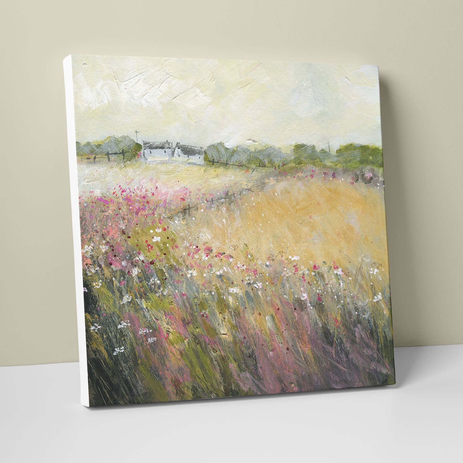 Canvas-SFC43 - Autumn Cottages Canvas-Whistlefish