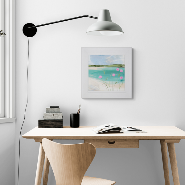 Canvas - WFC122F - Daymer Bay Tray Framed Canvas - Daymer Estuary Tray Frame Canvas - Whistlefish
