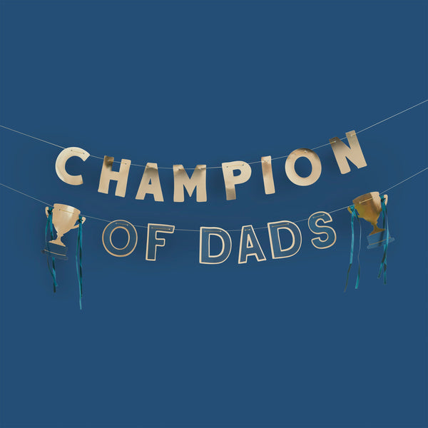 Card Banner - HBBD108 - Gold Champion of Dad's Card Banner - Gold Champion of Dad's Card Banner - Whistlefish