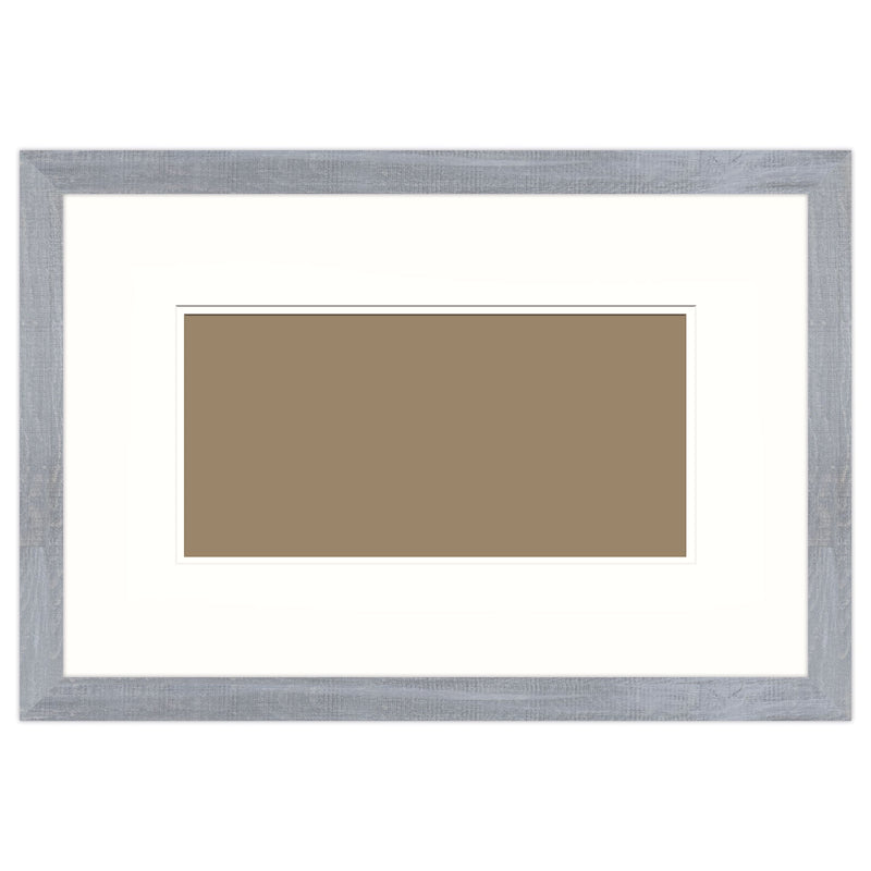 Card Frame - MD108 - 230 X 110 Slim Grey Card Frame - Grey Small Frame 230mm x 115mm - Whistlefish