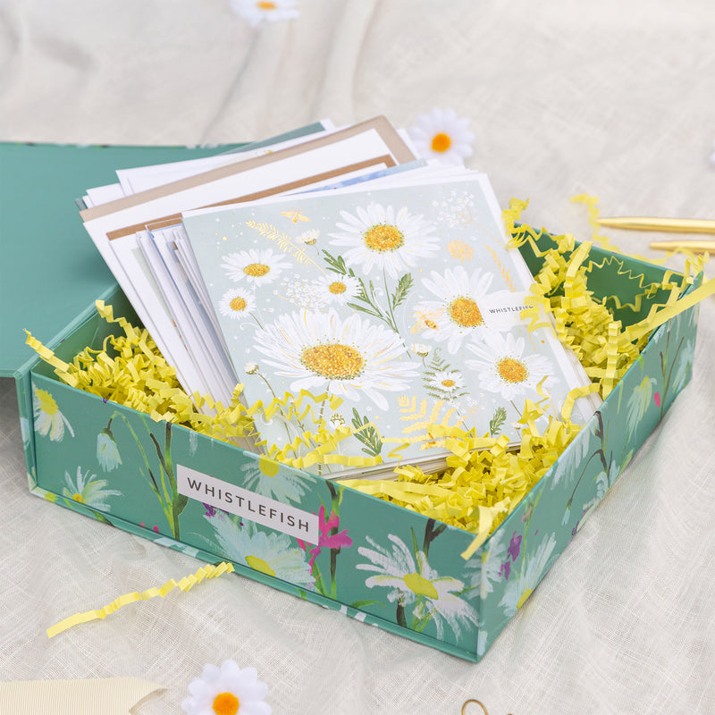 Card Gift Box-DA25MBXC - Messy Daisy Card Gift Box-Whistlefish