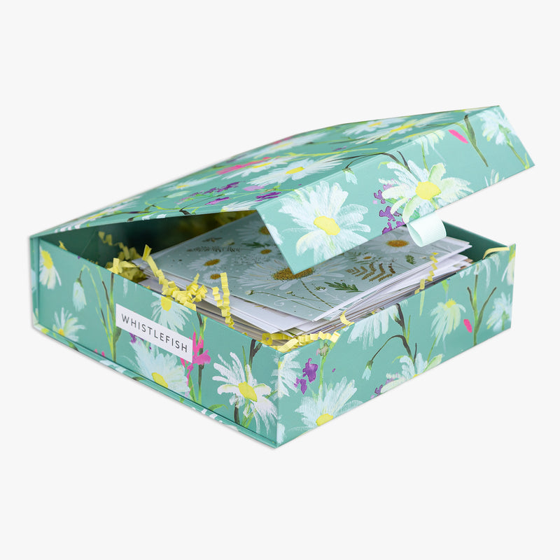 Card Gift Box-DA25MBXC - Messy Daisy Card Gift Box-Whistlefish