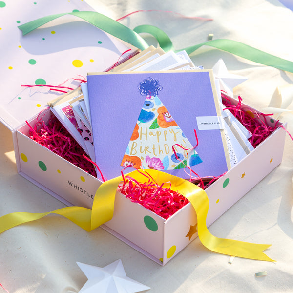 Card Gift Box-MBX2501C - Birthday Card Gift Box-Whistlefish