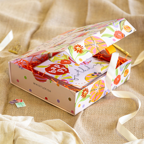 Card Gift Box-MBX2504C - Juicy Celebration Card Gift Box-Whistlefish