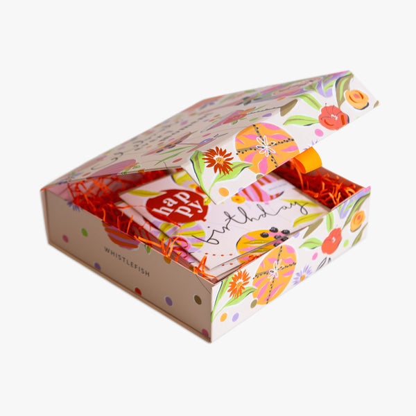 Card Gift Box-MBX2504C - Juicy Celebration Card Gift Box-Whistlefish