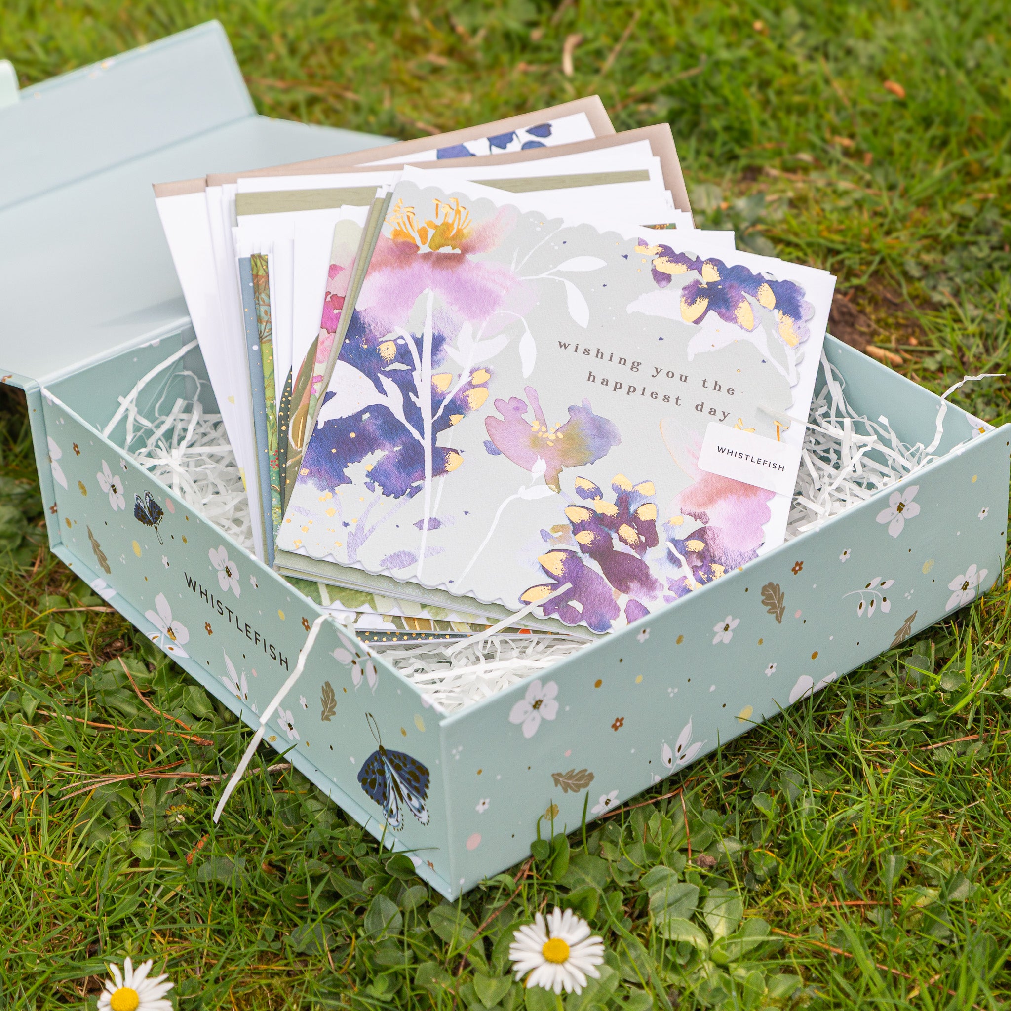 Card Gift Box-RF25MBXC - Celtic Rainforest Card Gift Box-Whistlefish