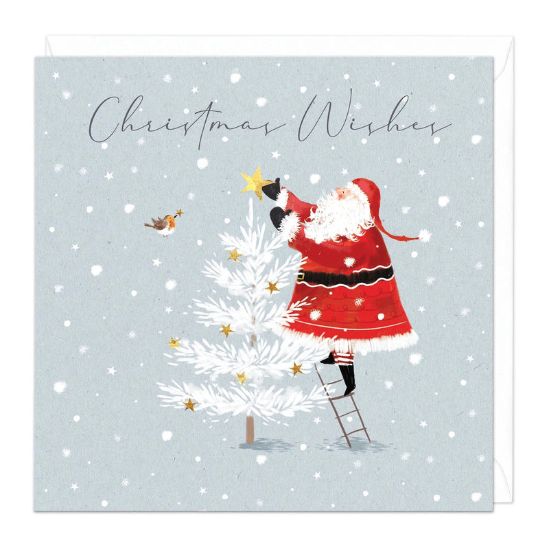 Christmas Card Pack - ZXCB06 - Christmas Santas Christmas Cards (36 Pack) - Christmas Santa's Card (36 Pack) - Whistlefish