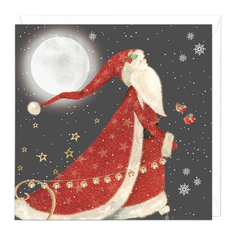 Christmas Card Pack - ZXCB06 - Christmas Santas Christmas Cards (36 Pack) - Christmas Santa's Card (36 Pack) - Whistlefish