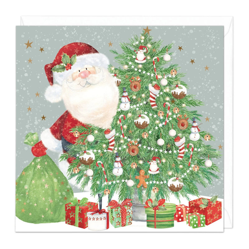 Christmas Card Pack - ZXCB06 - Christmas Santas Christmas Cards (36 Pack) - Christmas Santa's Card (36 Pack) - Whistlefish